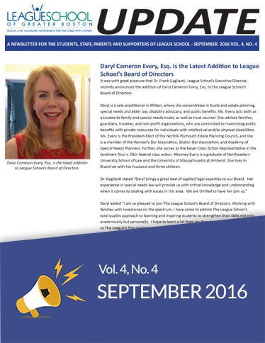 2016 September Update newsletter.