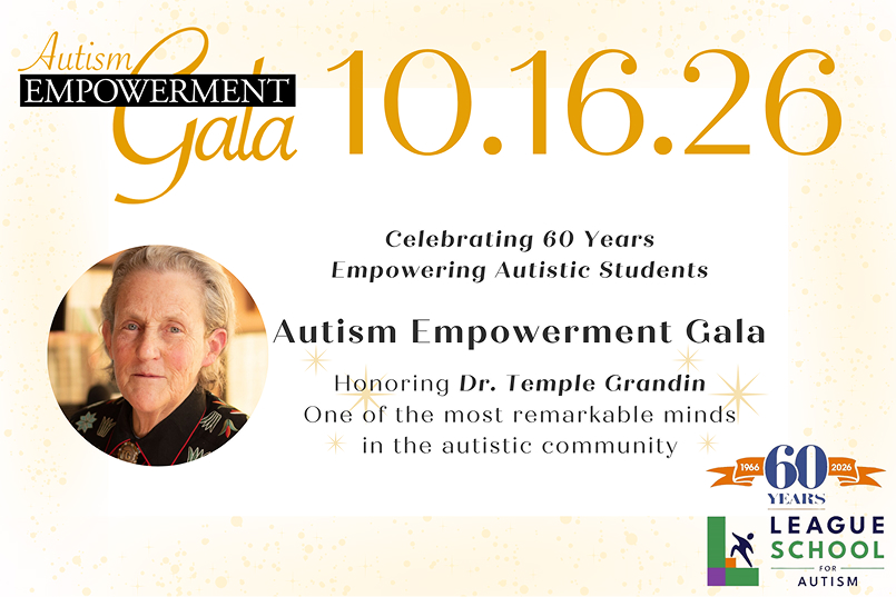 Autism Empowerment Gala honoring Dr. Temple Grandin. October 16, 2026.